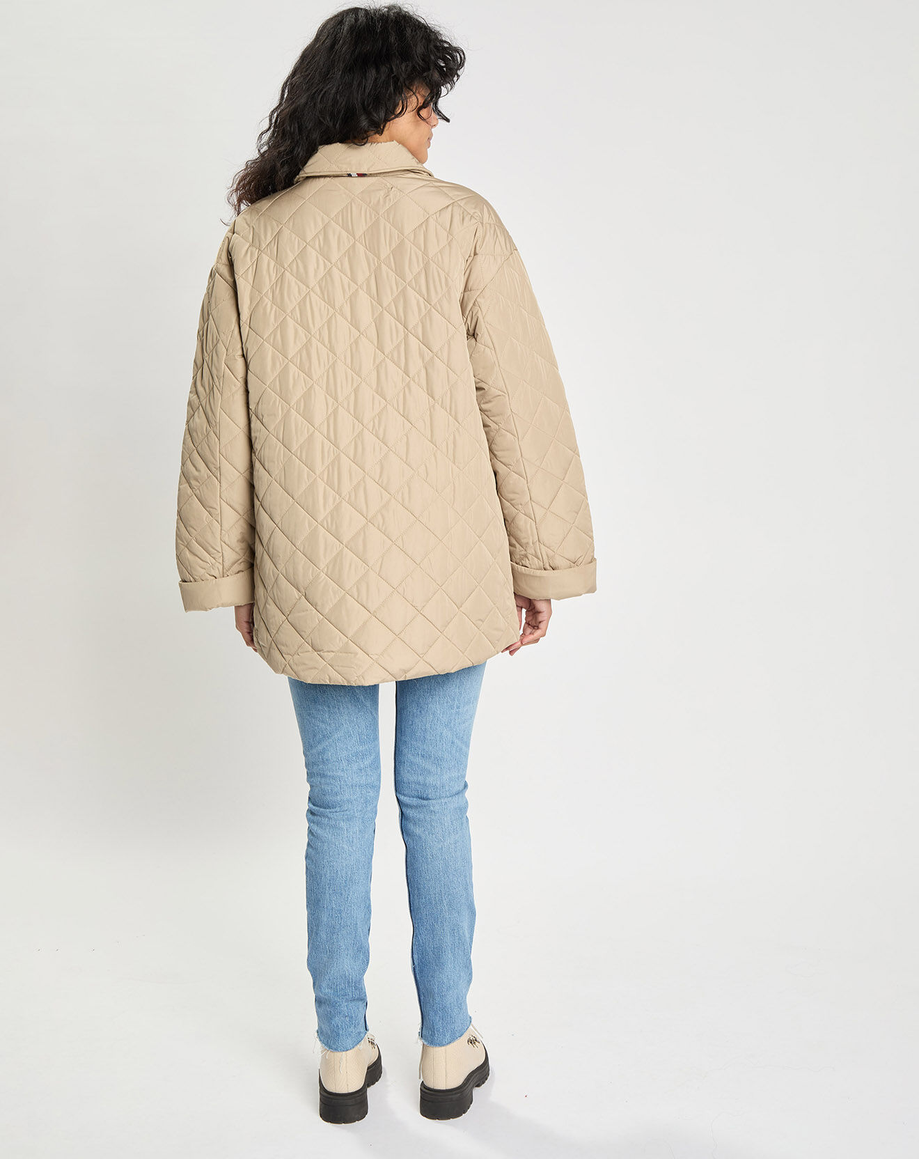 Tommy Hilfiger Manteau Quilted beige