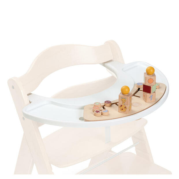 Plateau de Jeu Alpha Play Sorting Set Giraffe White - HAUCK