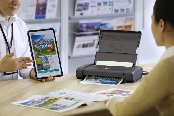 Canon MAXIFY BX110 - Printer - farve - blækprinter - A4/Legal - 4800 x 1200 dpi - op til 9 ipm (mono) / op til 5.5 min./side (farve) - kapacitet: 50 ark - USB-C, Wi-Fi(ac)