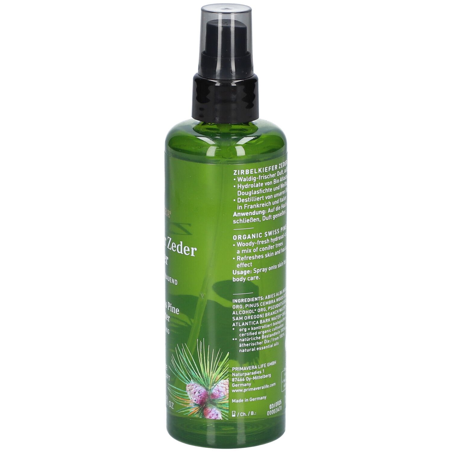 PRIMAVERA® Zirbelkiefer Zeder Wasser
