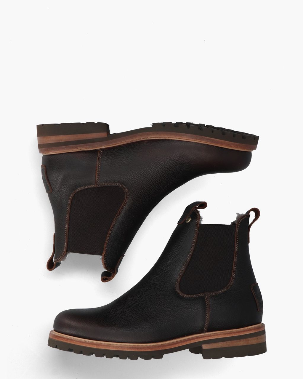 Panama Jack Elvin Igloo C13 Donkerbruin Heren Chelseaboots