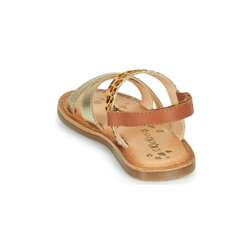 Kickers - DYACROSS - Doré / Leopard