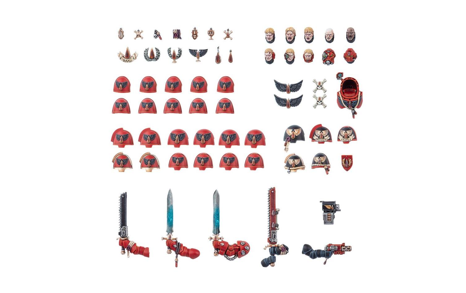 Figurenset Warhammer 40.000 Kampfpatrouille: Blood AngelsWarhammer 40.000 Kampfpatrouille: Blood Angels Bausatz