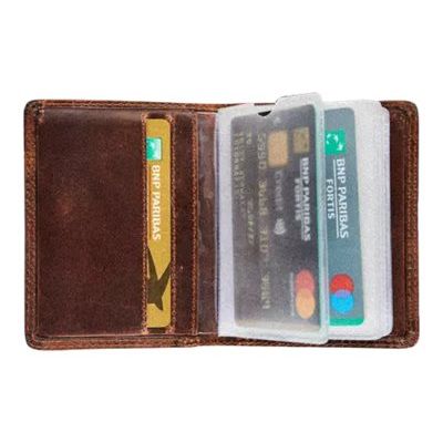 Maverick The Original - Porte-cartes RFID (pour 14 cartes) - cuir