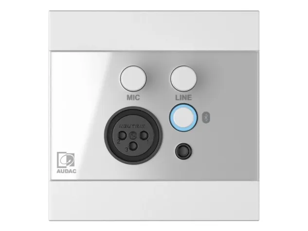 Audac WP225 - Audioforlængerkabel - Bluetooth