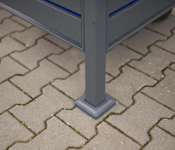 Westmann Mülltonnenverkleidung Planum 4er