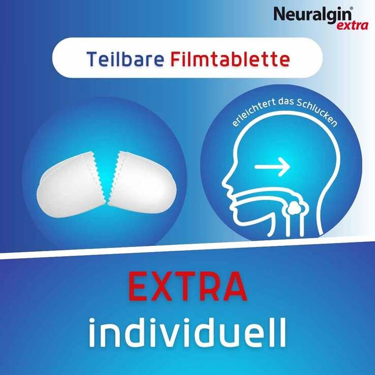 Neuralgin extra Ibu-Lysinat Filmtabletten, 50 St
