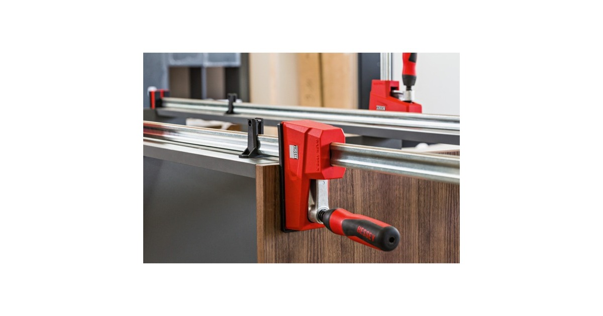 BESSEYREVO KRE80-2K lijmklem  (Rood/zwart)
