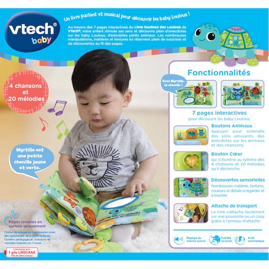 Livre toudoux des Loulous - Baby Loulous   de               Vtech