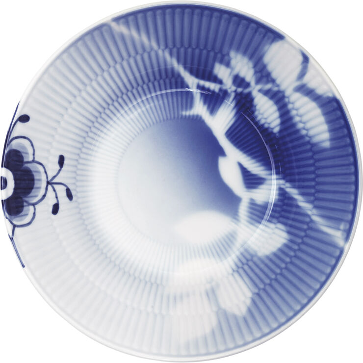 Royal Copenhagen MEGA ROSE DYB TALLERKEN, 17 CM Hvid
