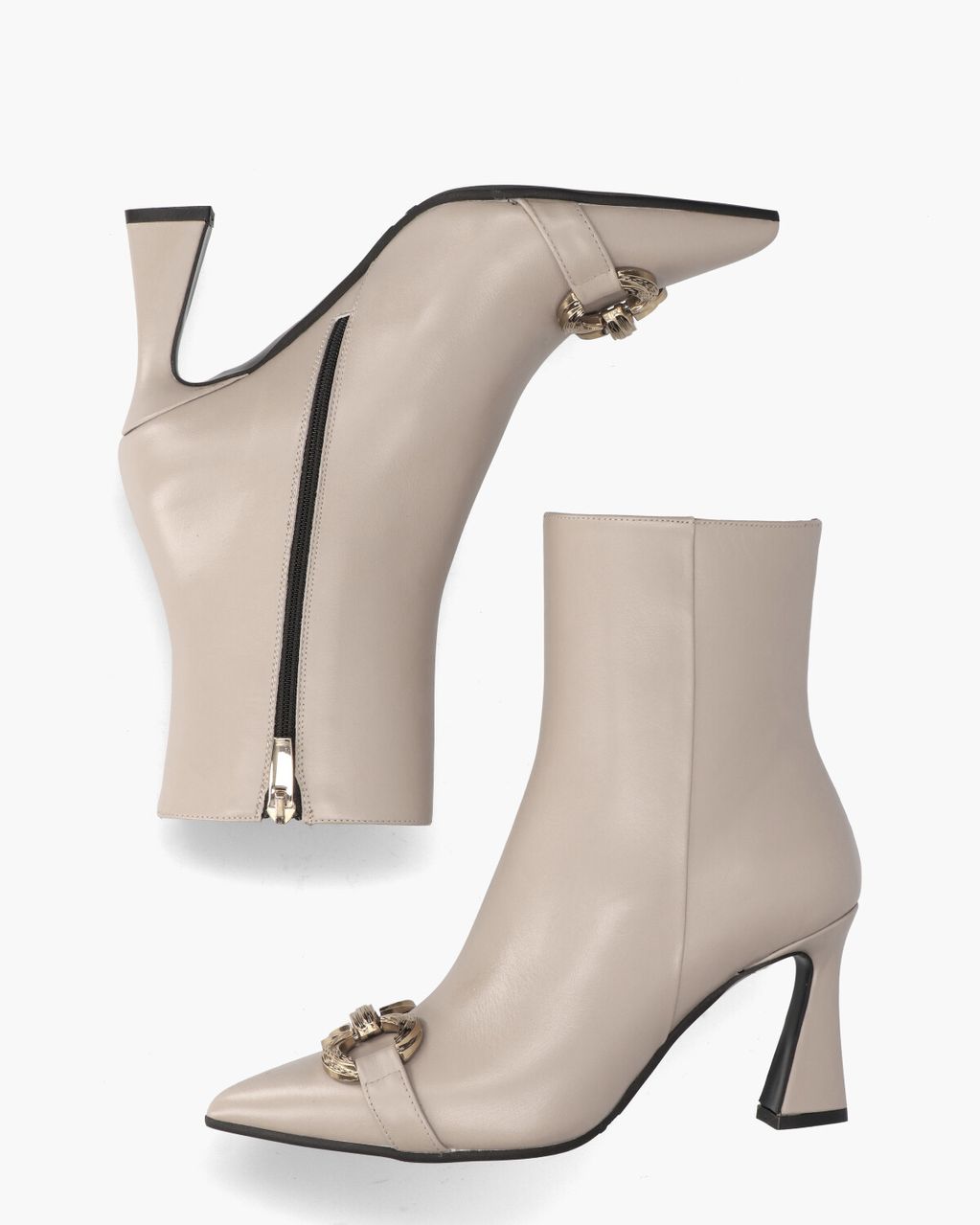 Evaluna 8116 Taupe Dames Enkelboots