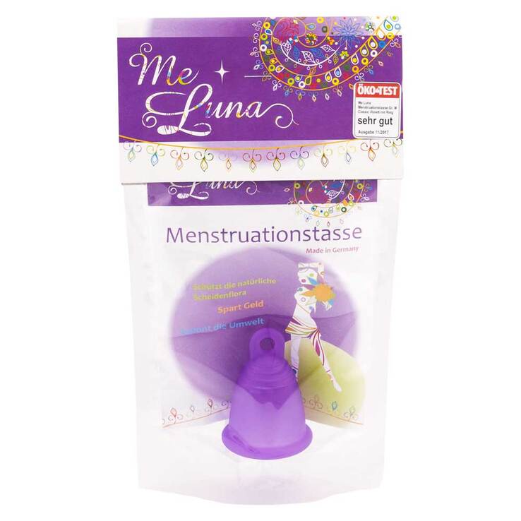 Menstruationstasse Me Luna Classic Größe L violett, 1 St