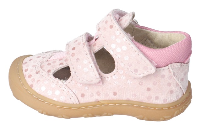 PEPINO by RICOSTA Lauflernschuh »Ebi WMS: mittel«  Klettschuh, Lederinnensohle, Grössenschablone zum Download