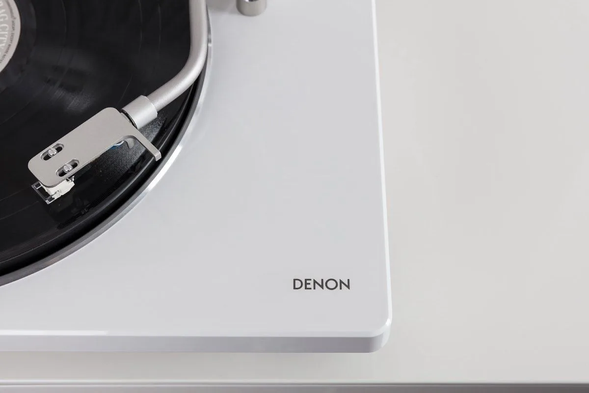 Denon DP-400 Blanc Platines vinyle hi-fi