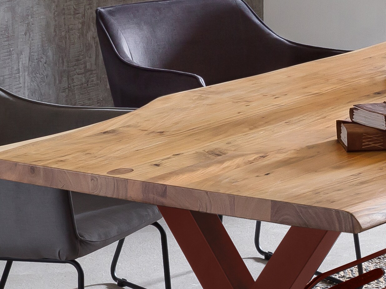 Tischplatte 180x100 Akazie Esstisch Schreibtisch DIY Tisch Zubehör Küchentisch