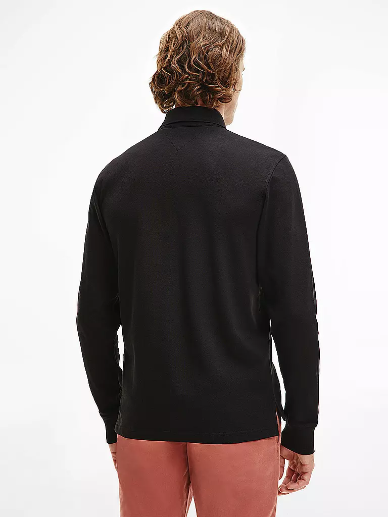 TOMMY HILFIGER Poloshirt Regular Fit 1985 schwarz