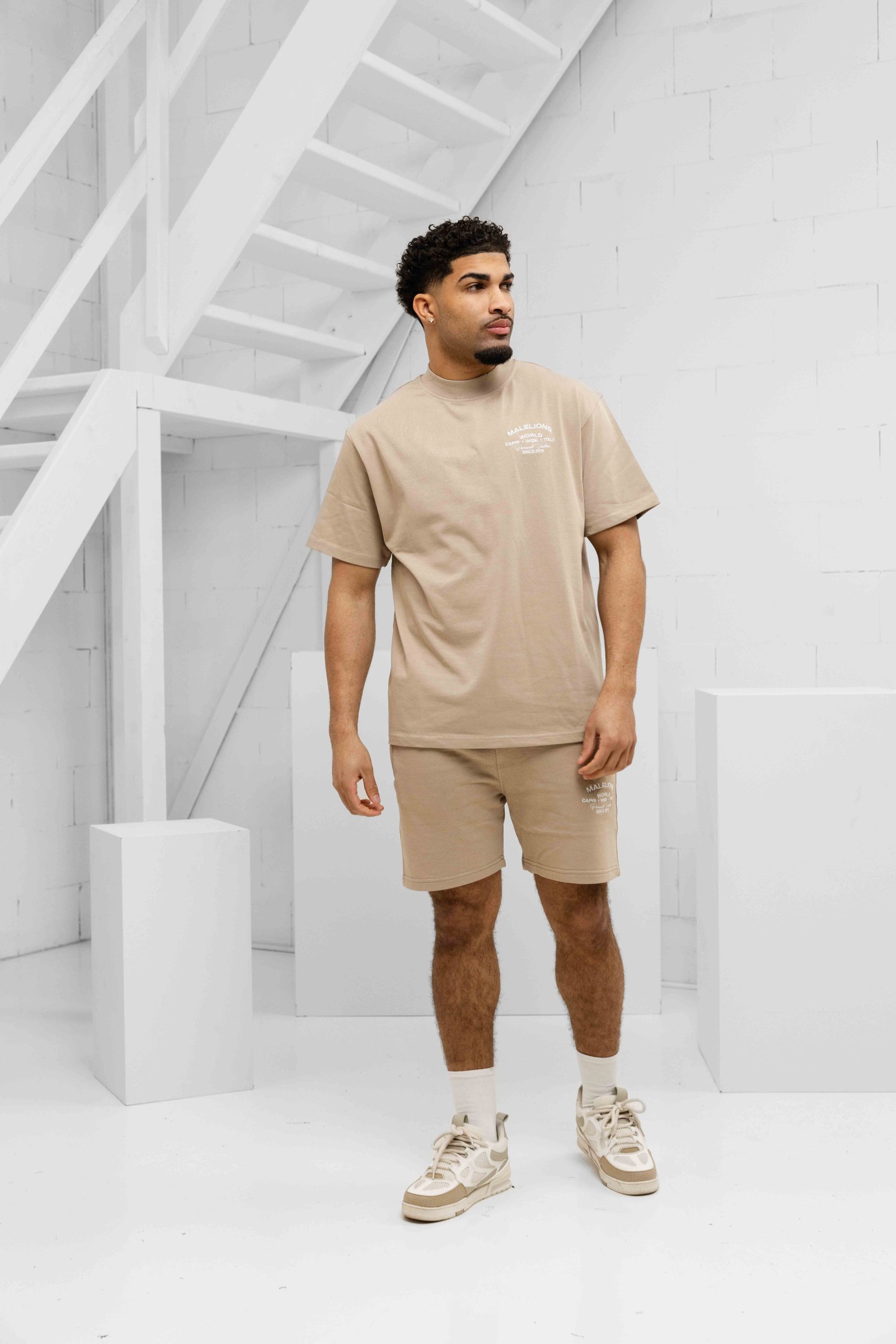 Malelions Permanent Vacation Zomerset Heren Beige
