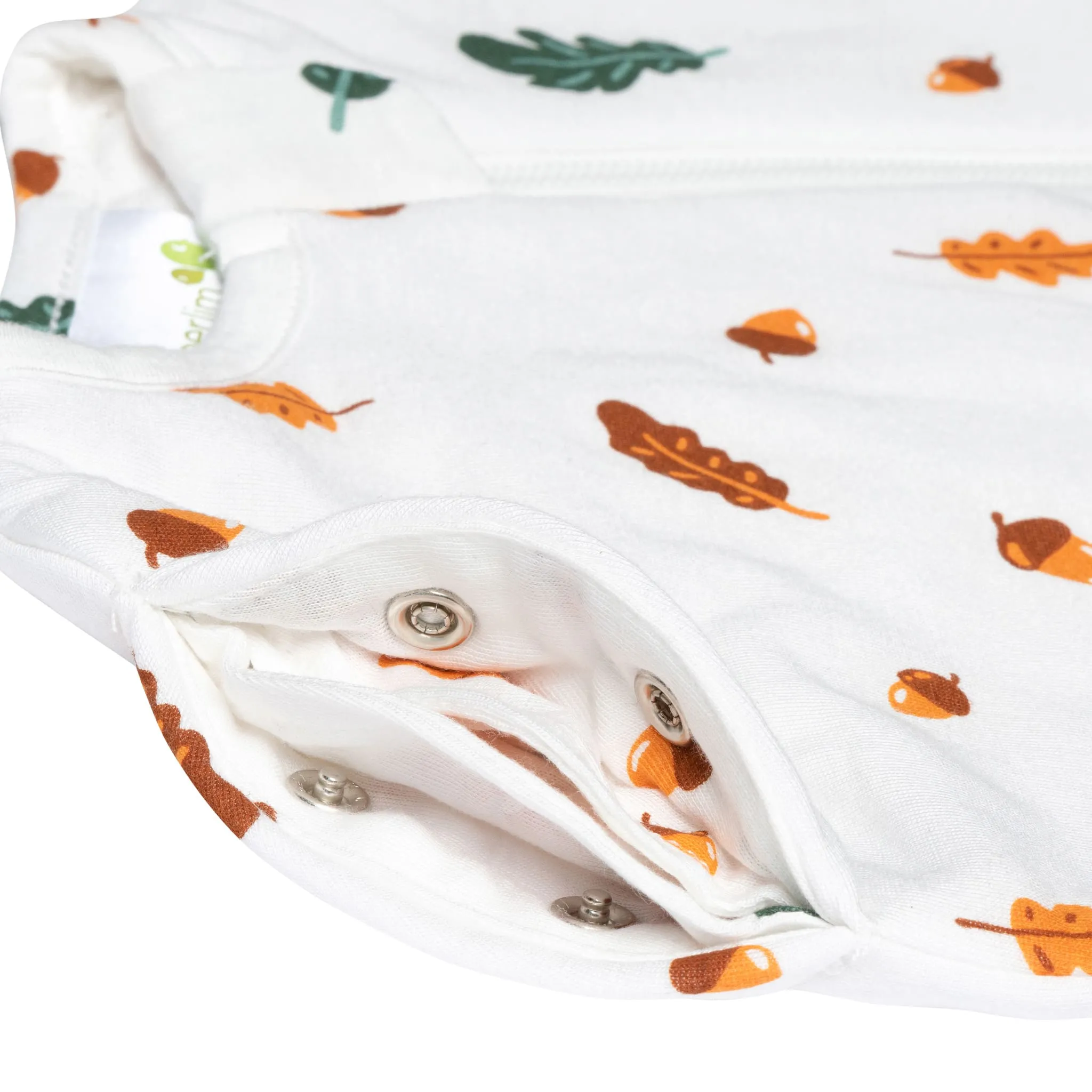 Perlimpinpin Sac de Nuit Bambou Nouveau-Né - Noisettes