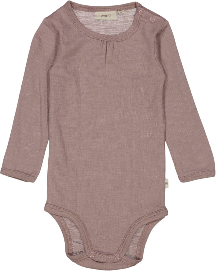 Wheat Langærmet Uld Body Multi
