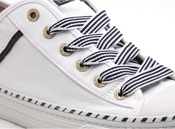 Mustang basses femme 1376303 blanc
