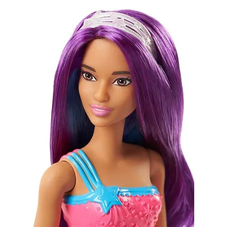 Barbie Dreamtopia Regenbogen-Meerjungfrau (lila Haare)