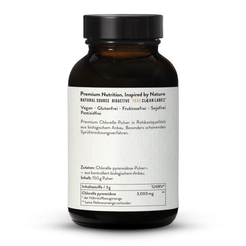 Sunday Natural Products  Bio Chlorella Premium Pulver