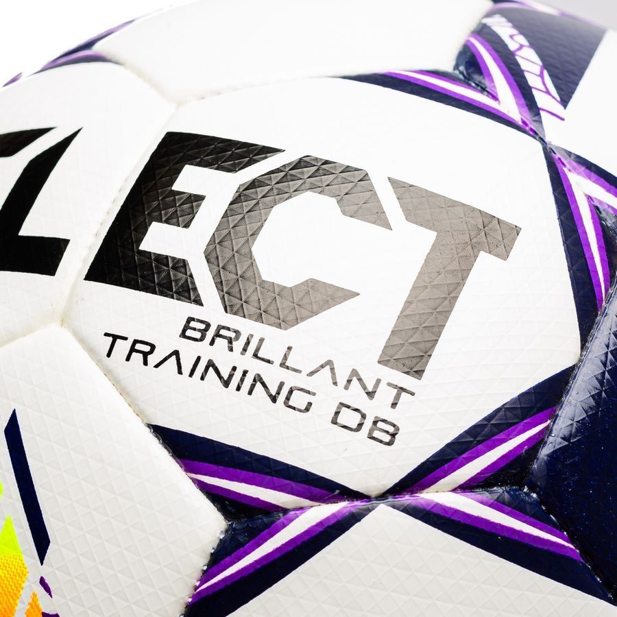 Select Ballon Brillant Training DB v24 - Blanc/Violet/Orange