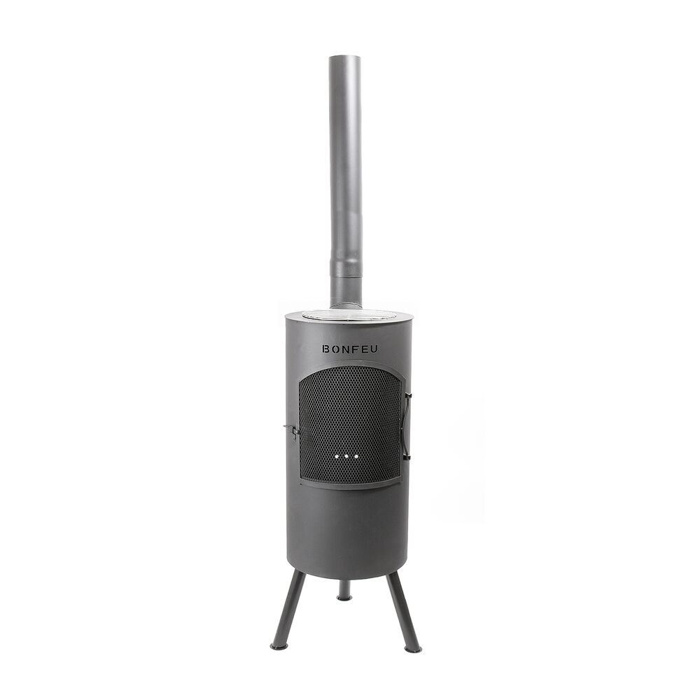 Bonfeu Bontino LP - Tuinhaard - Zwart - 35 cm