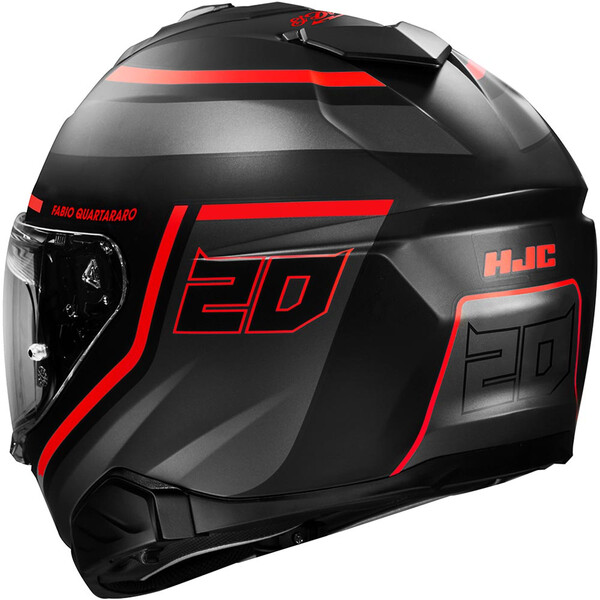 HJC - Casque i71 Fabio Quartararo MC1SF / Noir / Rouge