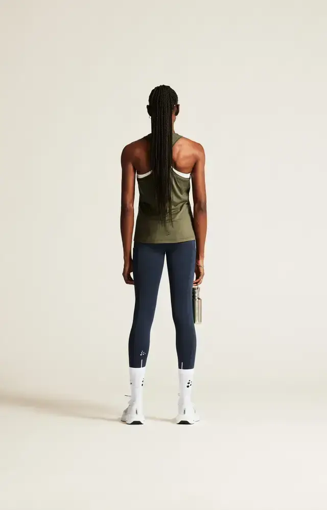 Craft ADV Essence 2 Hardloop Singlet Groen Dames