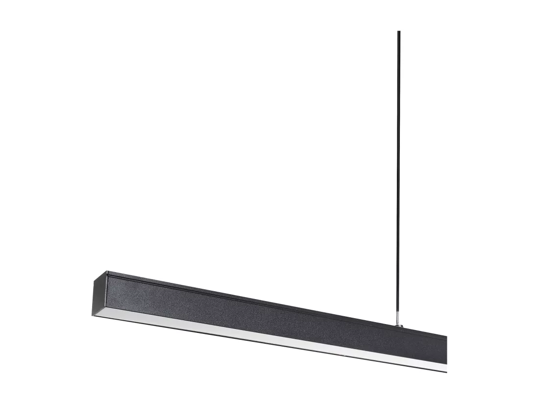 Lampe LED suspendue CANDELERO Avec télécommande Noir