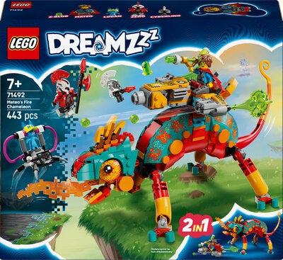 LEGO DREAMZzz 71492 Mateos ildkameleon