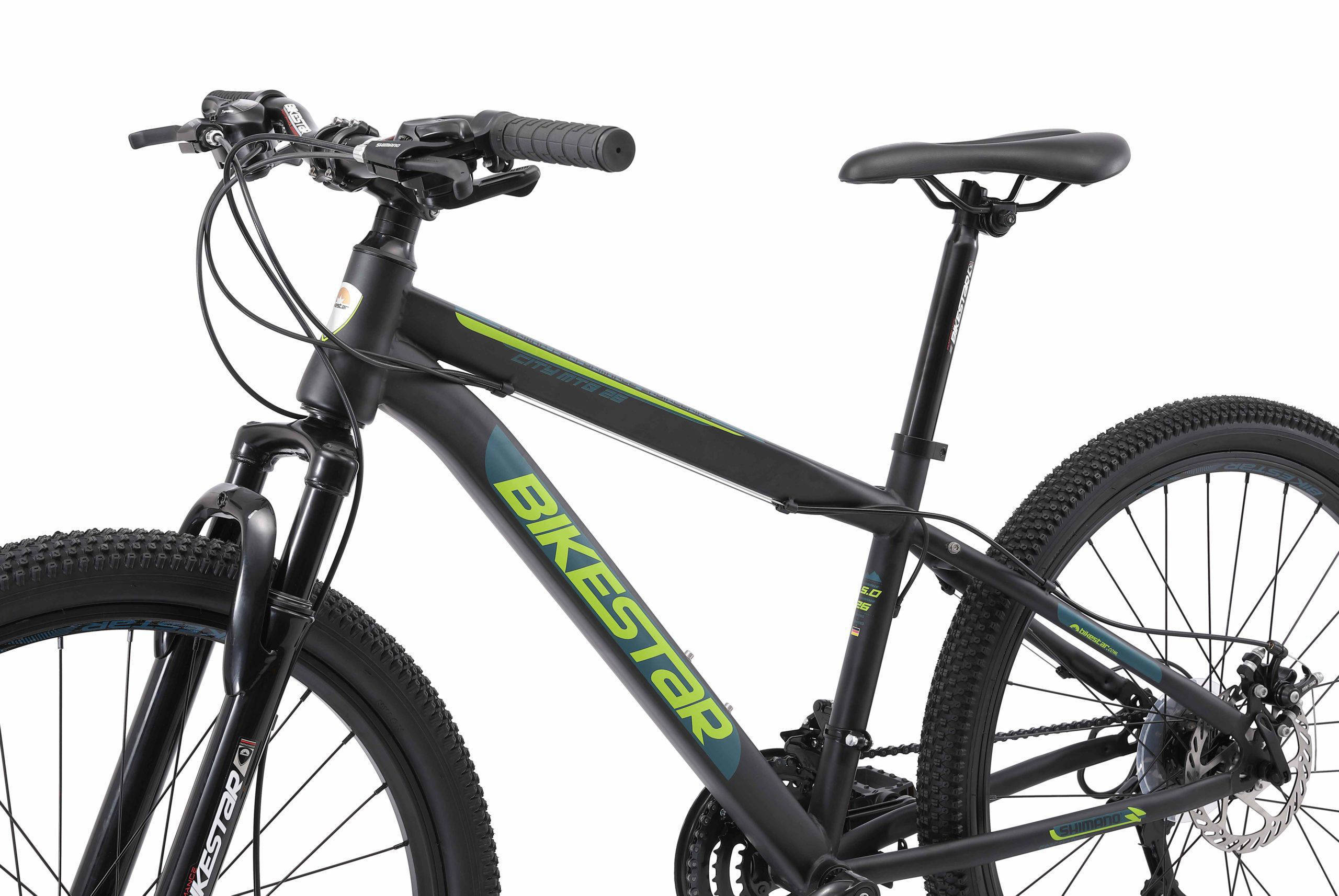 BikeStar Hardtail Staal MTB Medium 26 Inch 21 Speed
