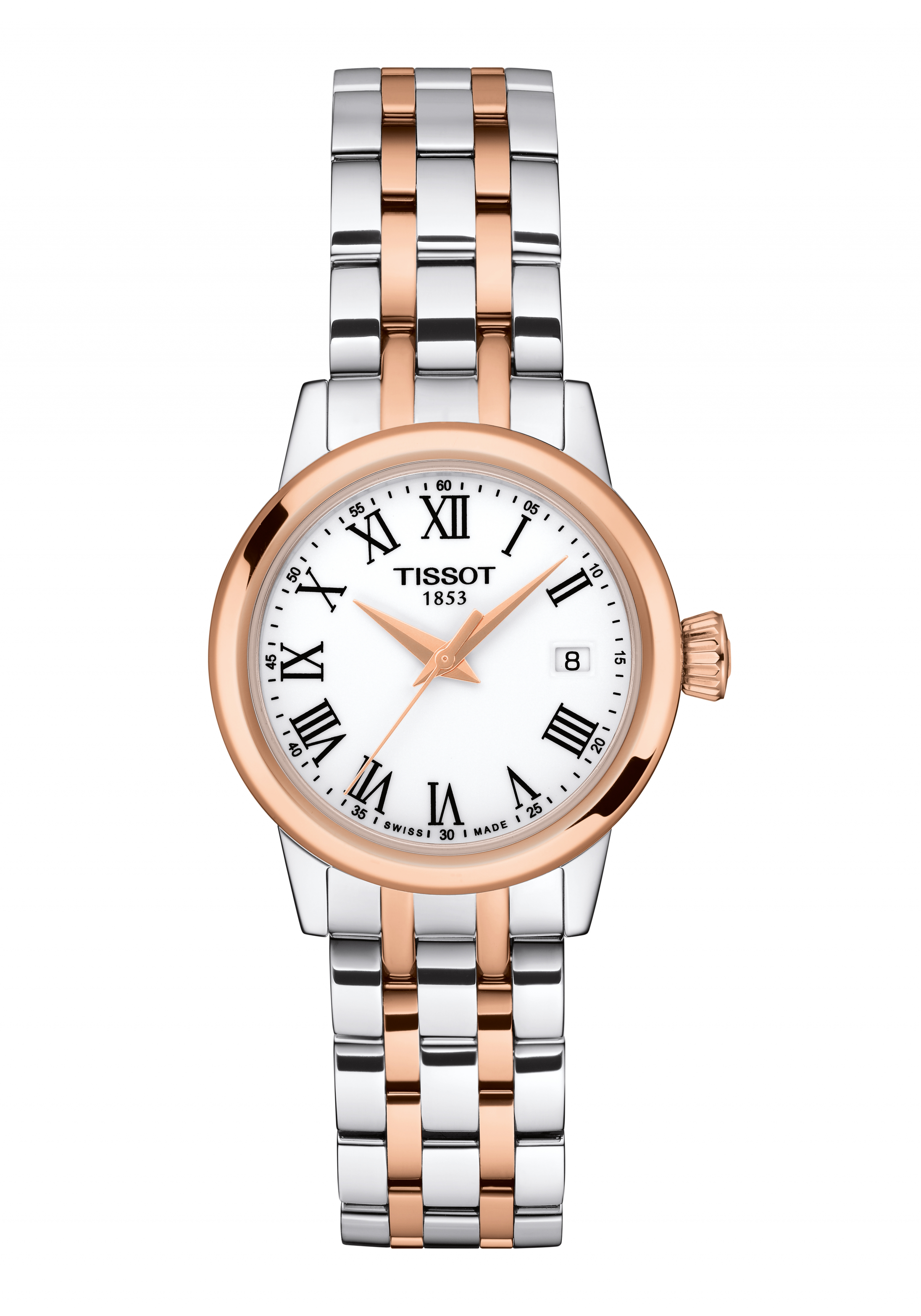 Tissot Classic Dream Damenuhr Bicolor T129.210.22.013.00