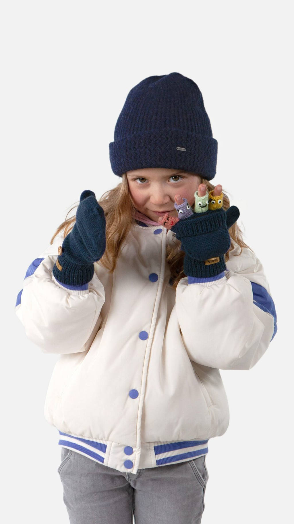 Barts Handschoenen blauw