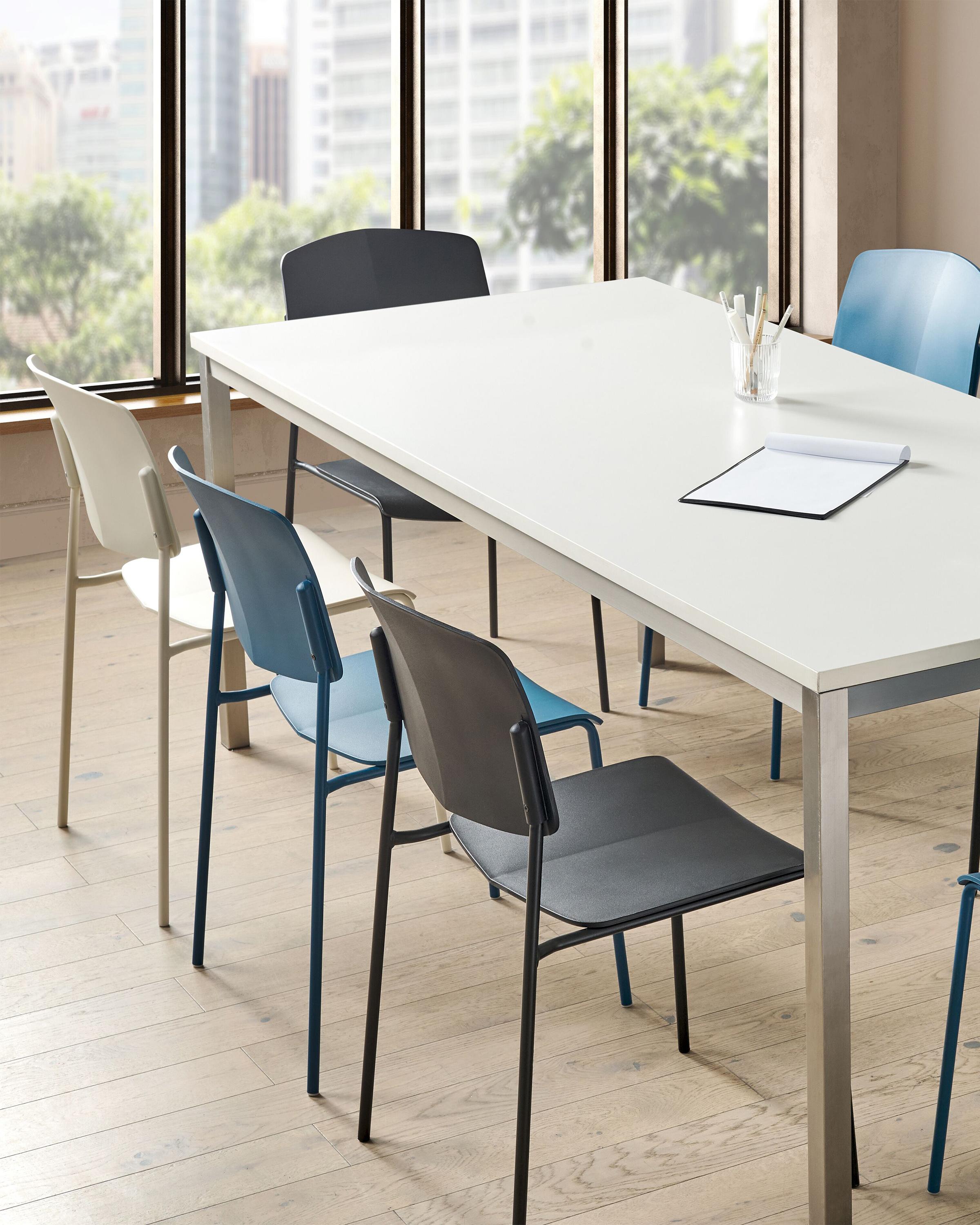 Set van 4 eetkamerstoelen ASTORIA Beige