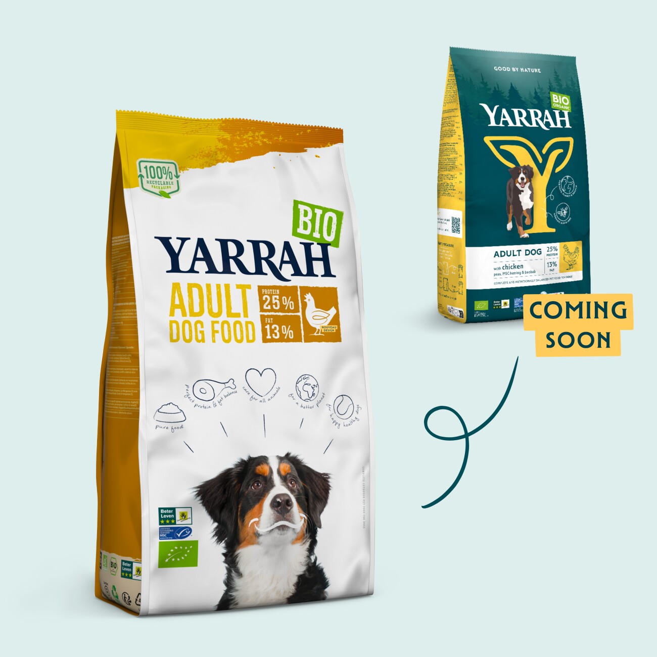 Yarrah Bio Adult Trockenfutter Huhn 2 kg