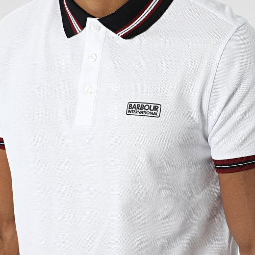 Polo Manches Courtes Noble Blanc
