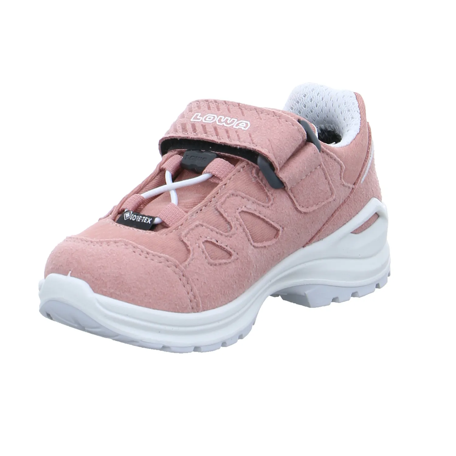 LOWA Kleinkinder-Sport -Halbschuh Rosa Textil  Sneaker Outdoor