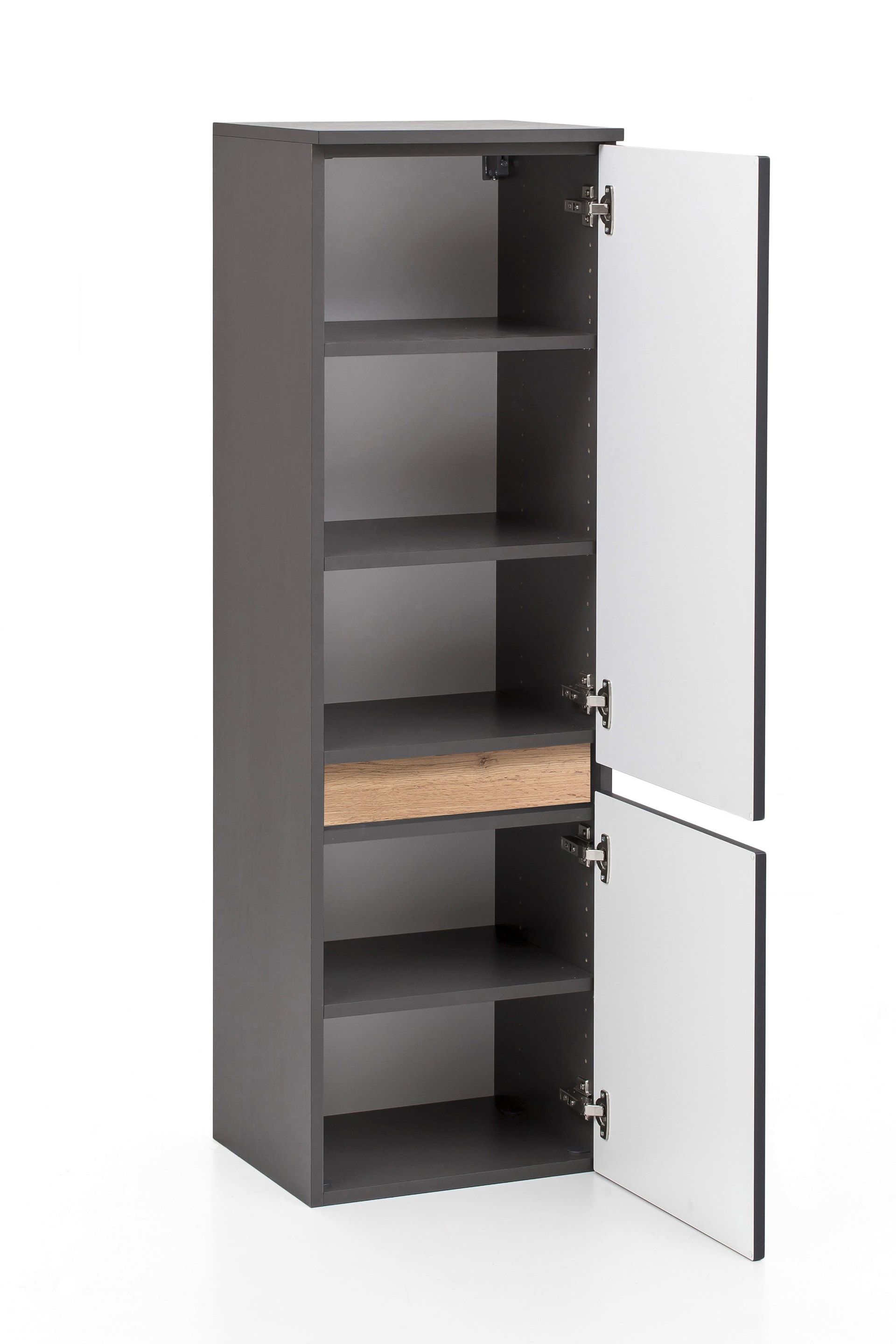 Bad-Midischrank BRÜGGE grau