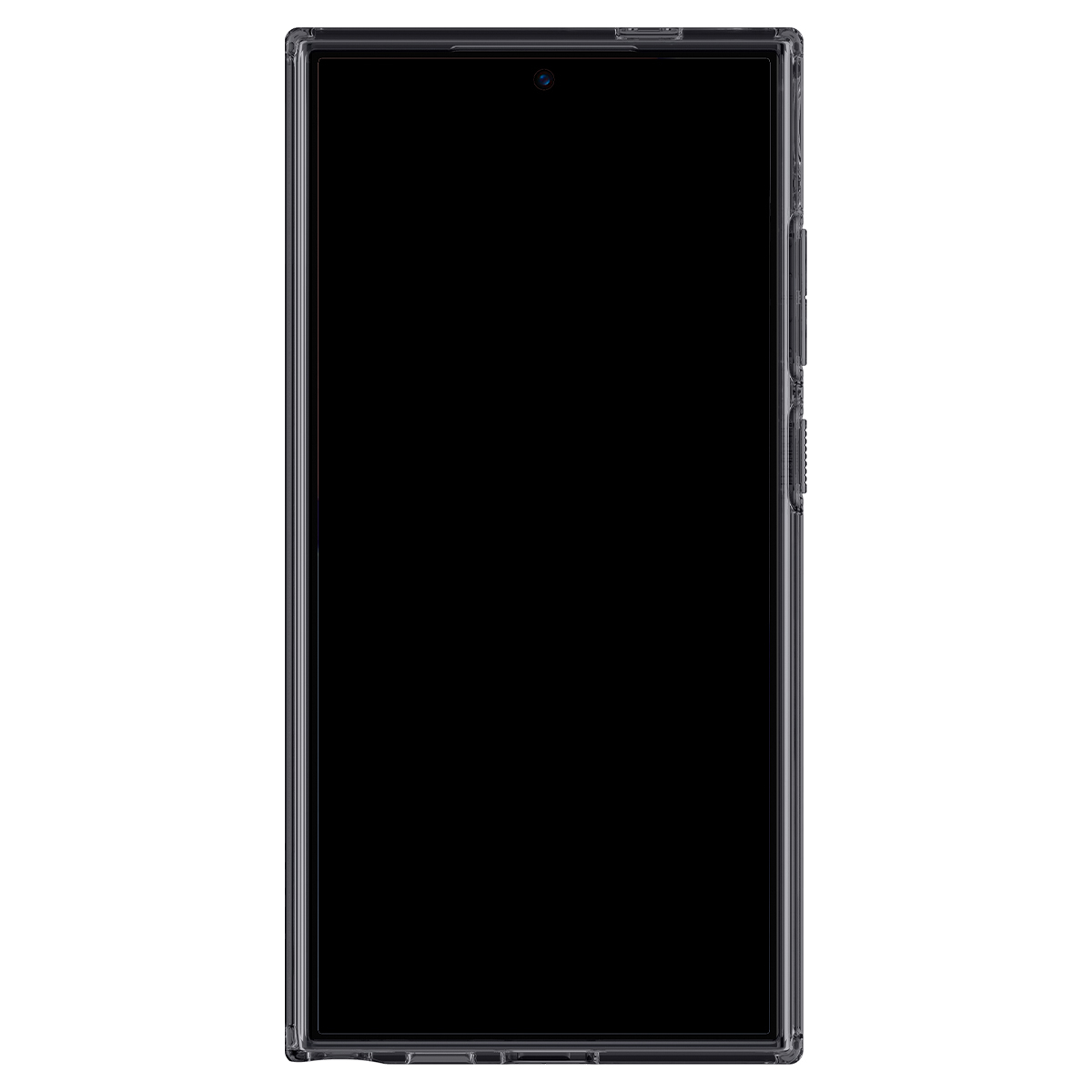 Samsung Galaxy S24 Ultra Zero One Ultra Hybrid Case Hülle (ACS07293) - Schwarz / Transparent