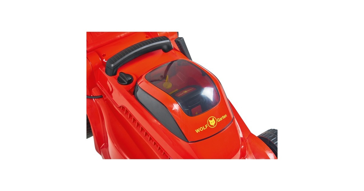 WOLF-GartenLYCOS 40/340 M 40 LI-ION POWER Accu grasmaaier  (Rood, Accu inbegrepen, Tweedekans)