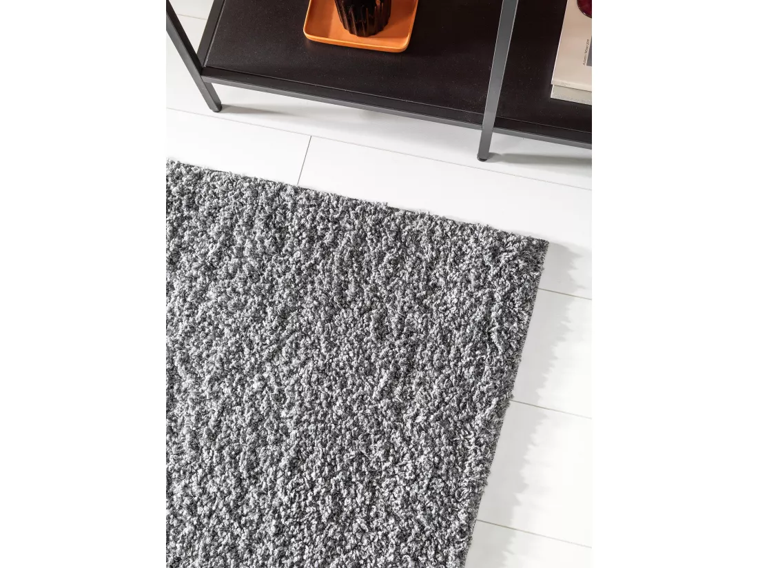 Tapis à poils longs Soho Gris 80x300 cm