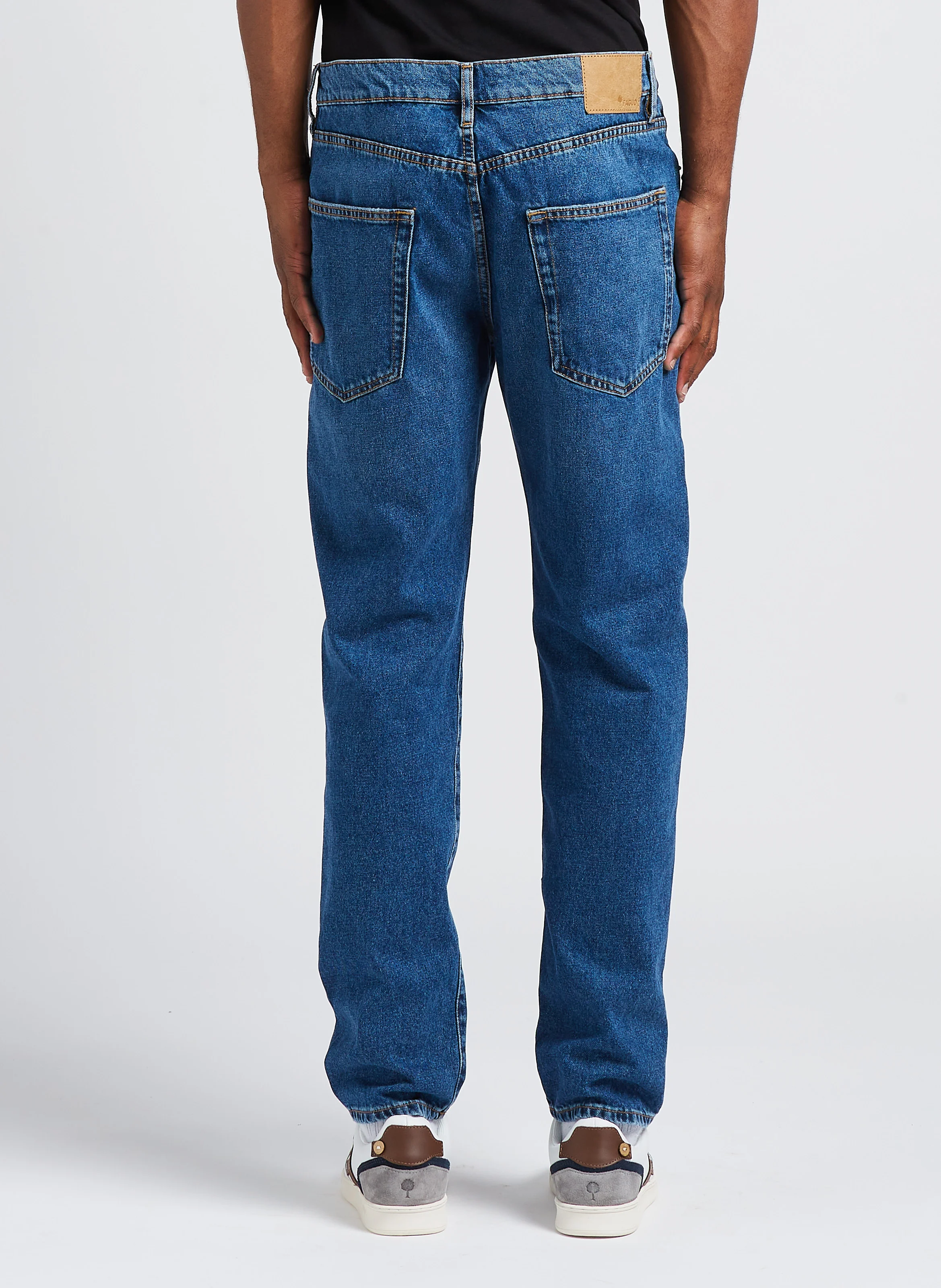 Jean droit en denim| Jean Stone