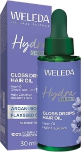 Weleda Hydra Shine Hair Oil, 30 ml