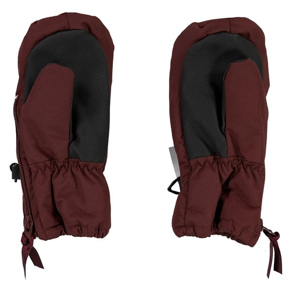 Luffer Technical Zipper Maroon - Wheat