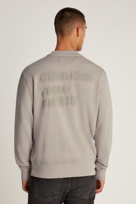 Calvin Klein taupe heren sweater