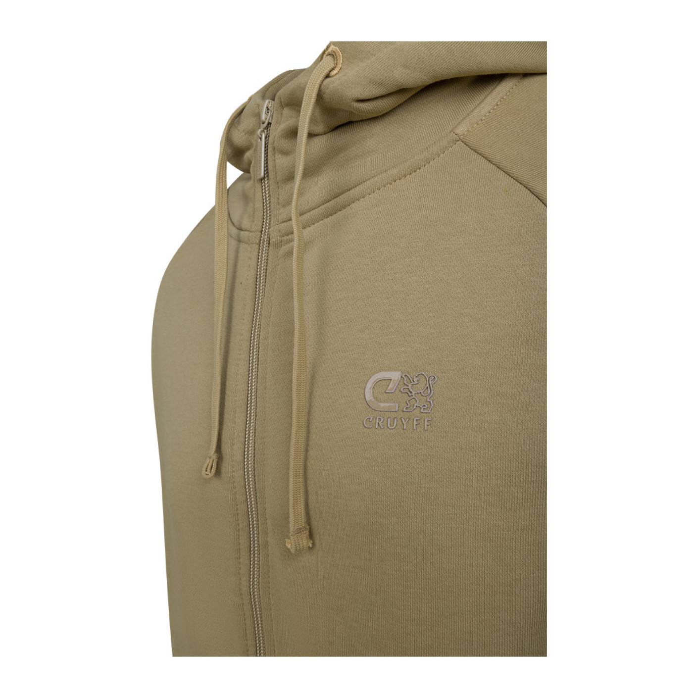 Cruyff Classic Trainingspak Hooded Full-Zip Beige