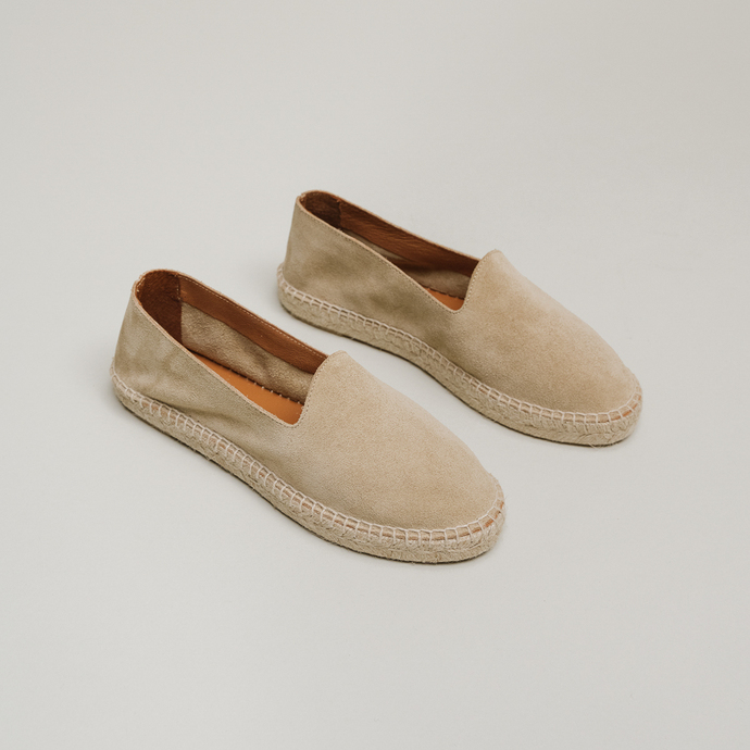 Espadrilles  en croute beige