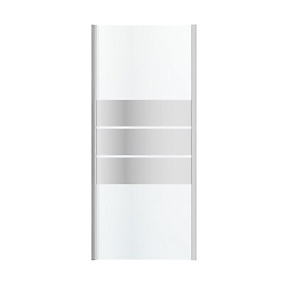 Paroi de douche fixe GoodHome Beloya miroir 90 cm